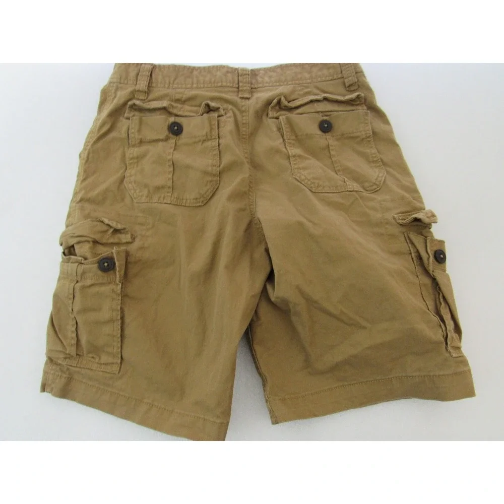 Aeropostale Sz 29 Khaki Tan Cargo Chino Shorts